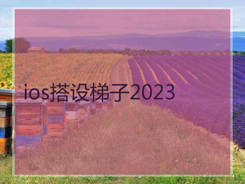 ios搭设梯子2023