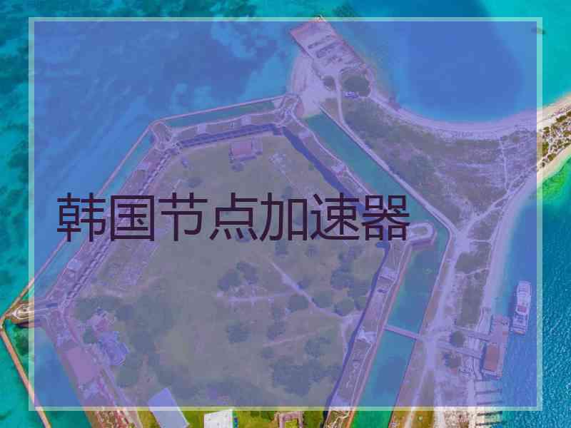 韩国节点加速器